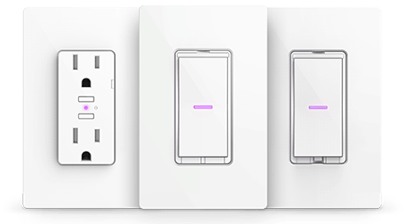 iDevices in-wall outlets and switches